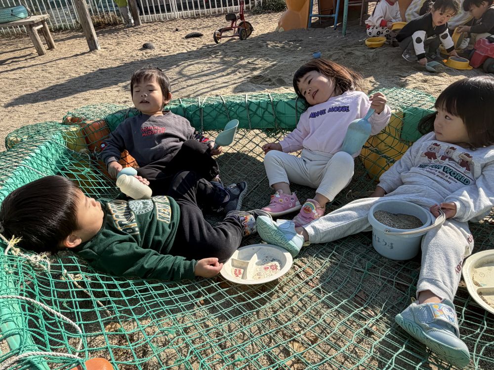 温泉♨と言いながら
みんなでゆったり～