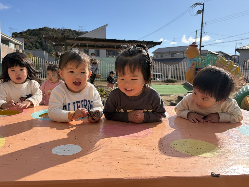 お友達と一緒にばあ！！

