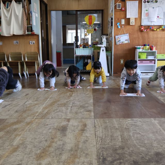 今年最後のこども園！！　＊４歳児＊