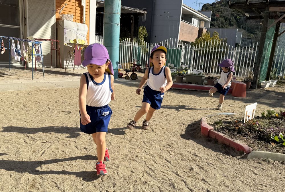 マラソンもしっかり走れるように…！！

こけても、すぐ立って、
最後まで走れるようになりました✨️