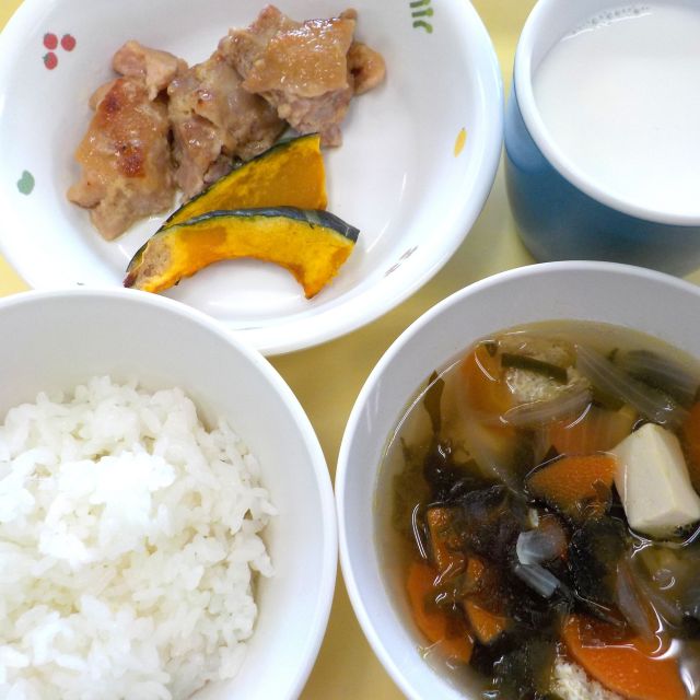 ＊　今日の献立　＊