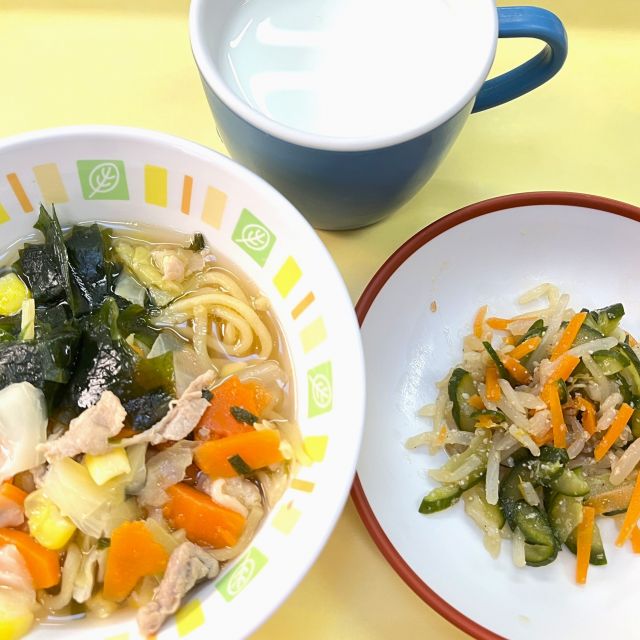 ＊　今日の献立　＊