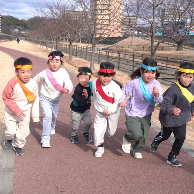 ＊　5歳児　マラソン大会に向けて①　＊