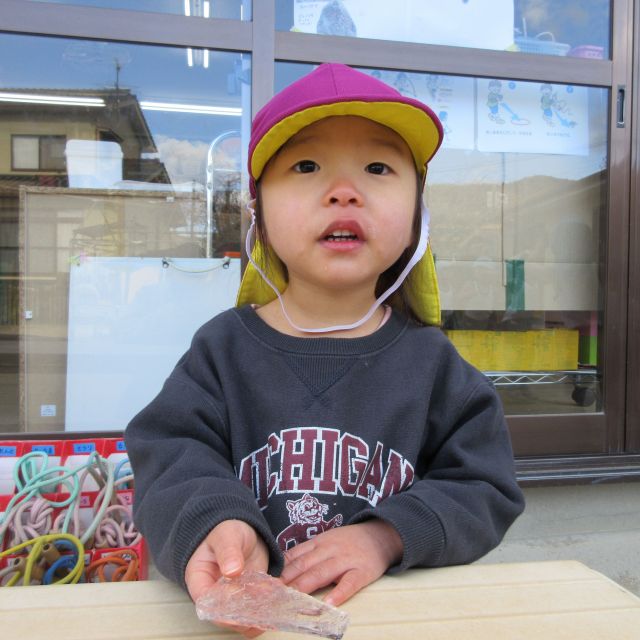 氷づくり⛄　＊1．2歳児＊