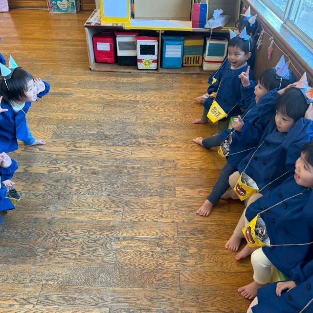 節分の日　～1歳児　ヒヨコ組～