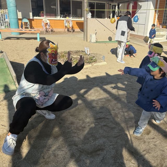 節分の日② 　～2歳児　 クマ組～