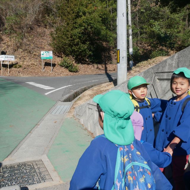 ＊　防災訓練　高西中学校へ・・・　＊