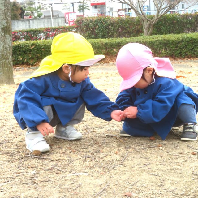 ＊　0・1歳児　散歩　＊