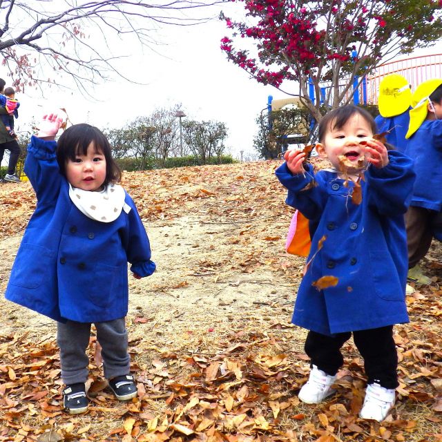 ＊　0歳児　散歩　＊