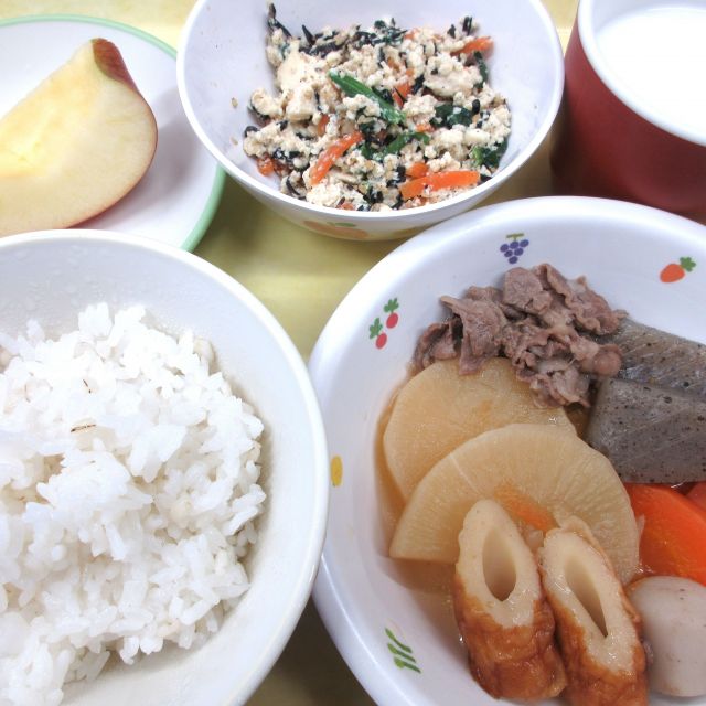 ＊　今日の献立　＊