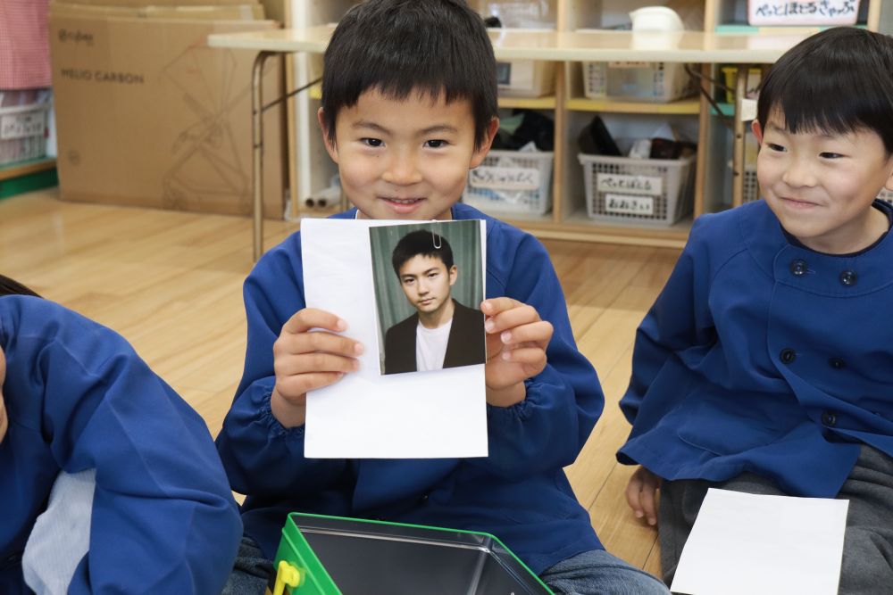 最近のタイムカプセルはAIの進歩により、こんな楽しみ方も！
１４年後２０歳になったⅮ君をAIがイメージした写真です
なんという好青年♡

来年からこれも取り入れよう！