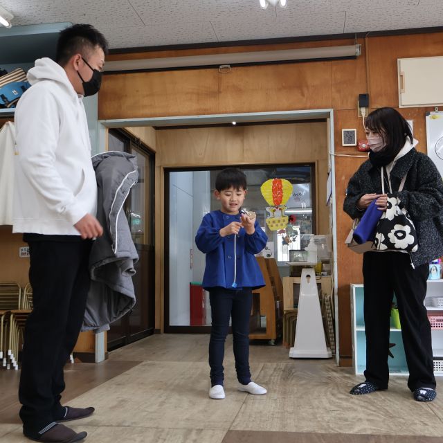 保育参加①　＊５歳児＊