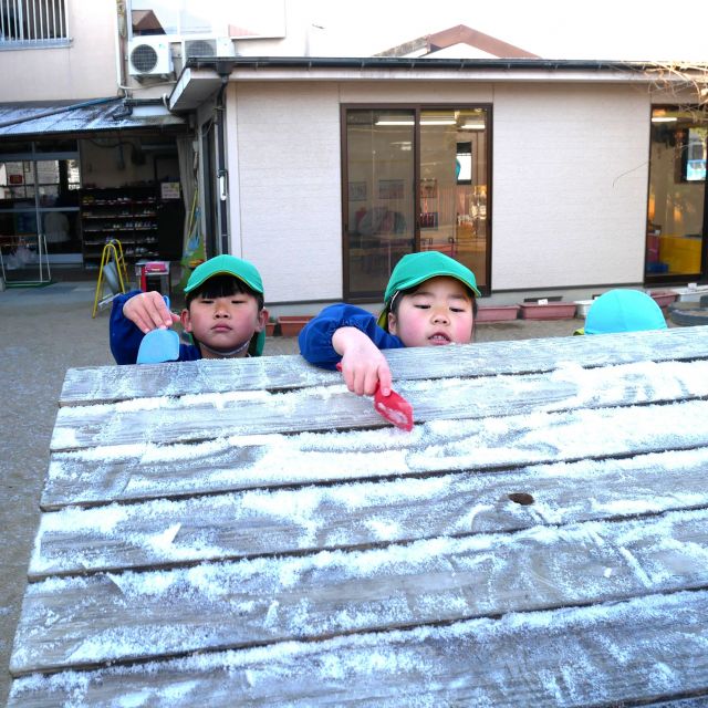 雪だー⛄②　＊５歳児＊