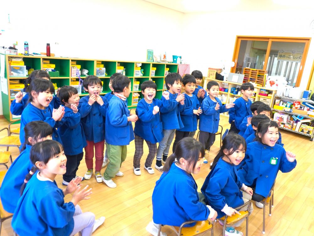 「わぁ！！すごい！！」
「いっぱい～！！」
みんな驚きと喜びで大興奮♪