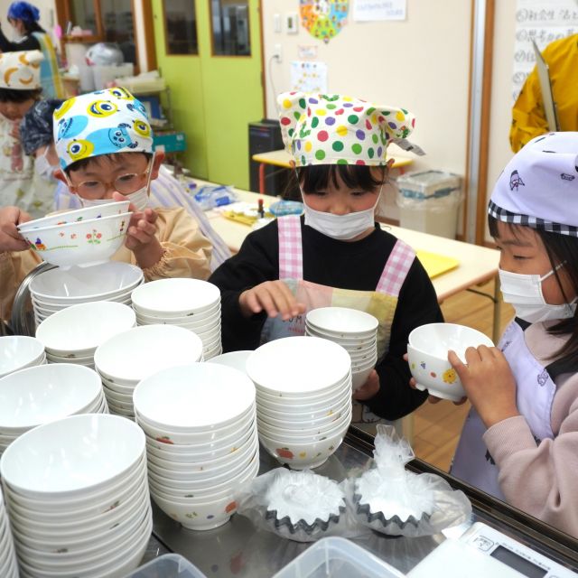 ＊　5歳児　親子クッキング①　(ゆめはうす認定こども園)　＊