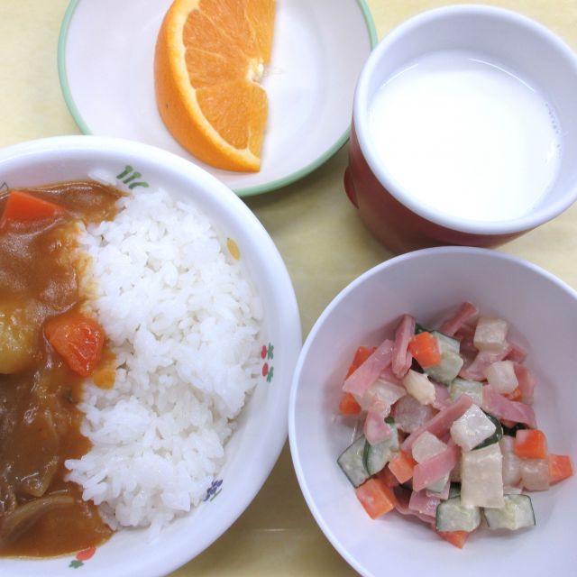 ＊　今日の献立　＊