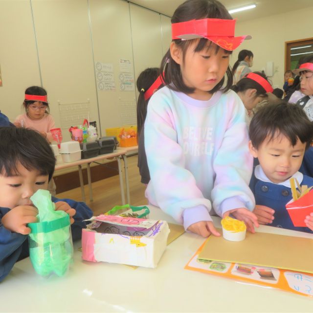 ＊　１・4歳児　ゾウ組さんと　＊　