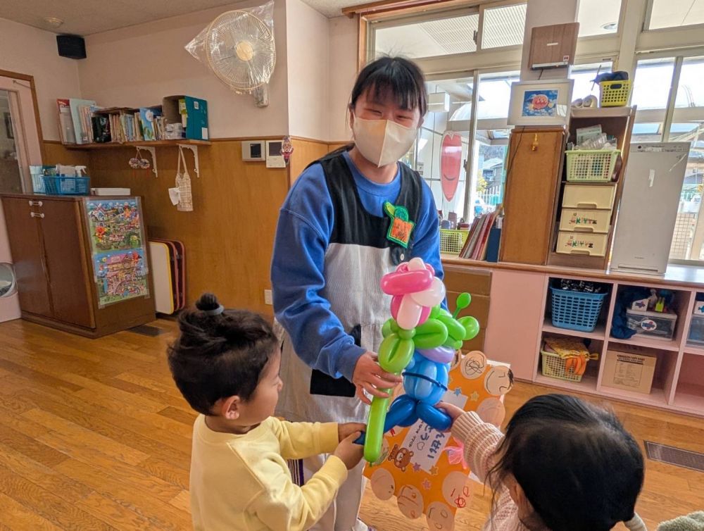 最後にみんなからプレゼントを渡しました🎁
ありがとうございました😌