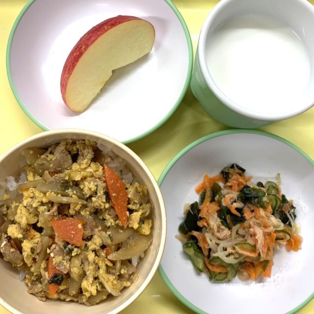 ＊　今日の献立　＊