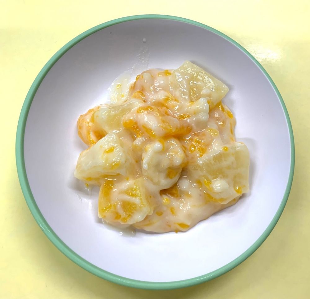 フルーツのクリーム和え