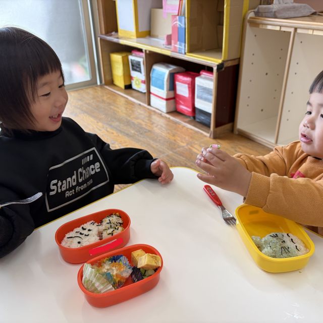 お弁当の日　～1歳児　ヒヨコ組