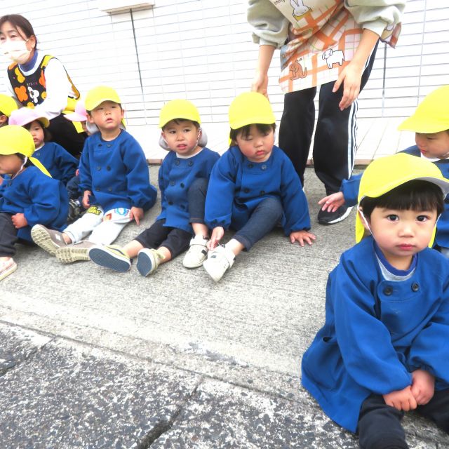 ＊　1歳児　お弁当バス　＊