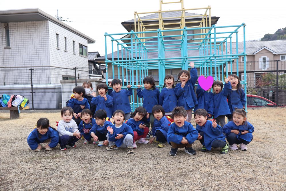 たくさん遊びつくしたリス組さん♡
