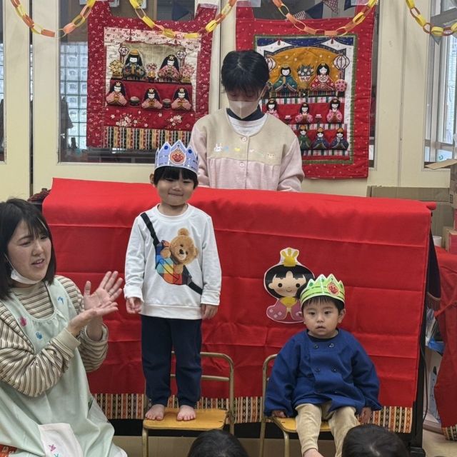 お誕生日会　～３月生まれのお友だち～