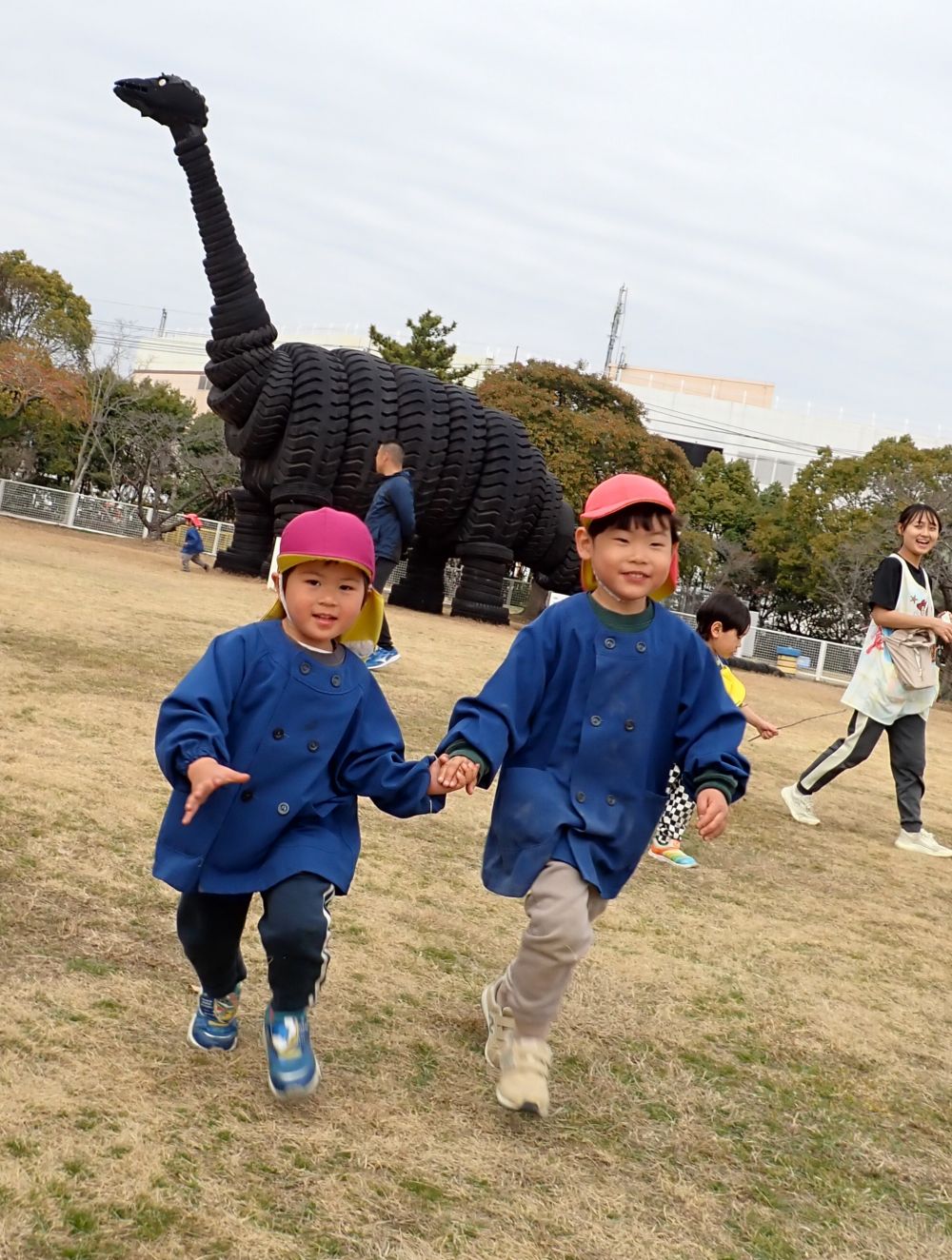 ゆめはうす認定こども園の
リス組さんとも遊んだよ💗