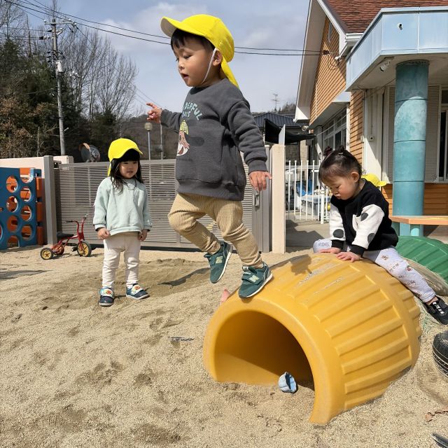 できるようになったよ！！　～1歳児　ヒヨコ組～