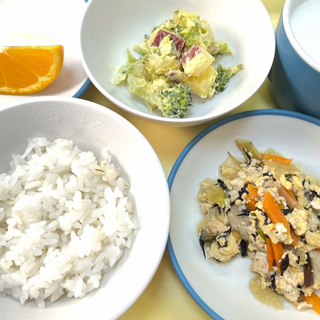 ＊　今日の献立　＊