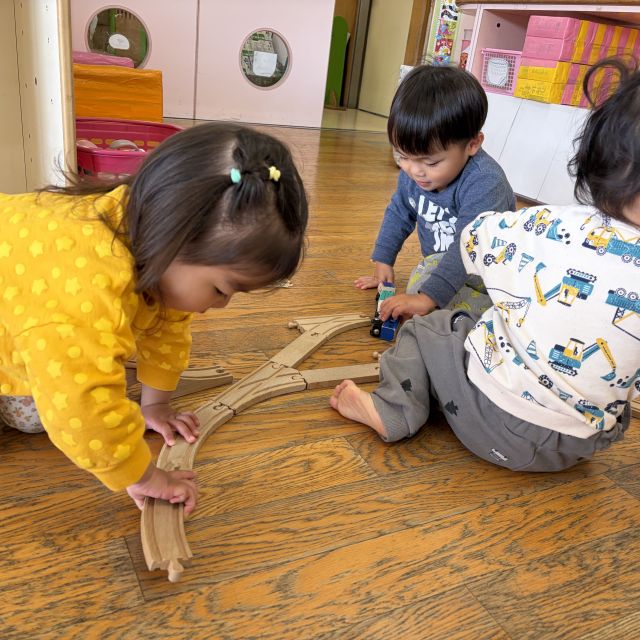 電車　～1歳児　ヒヨコ組～