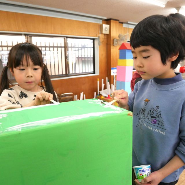 卒園式に向けて…①　＊５歳児＊