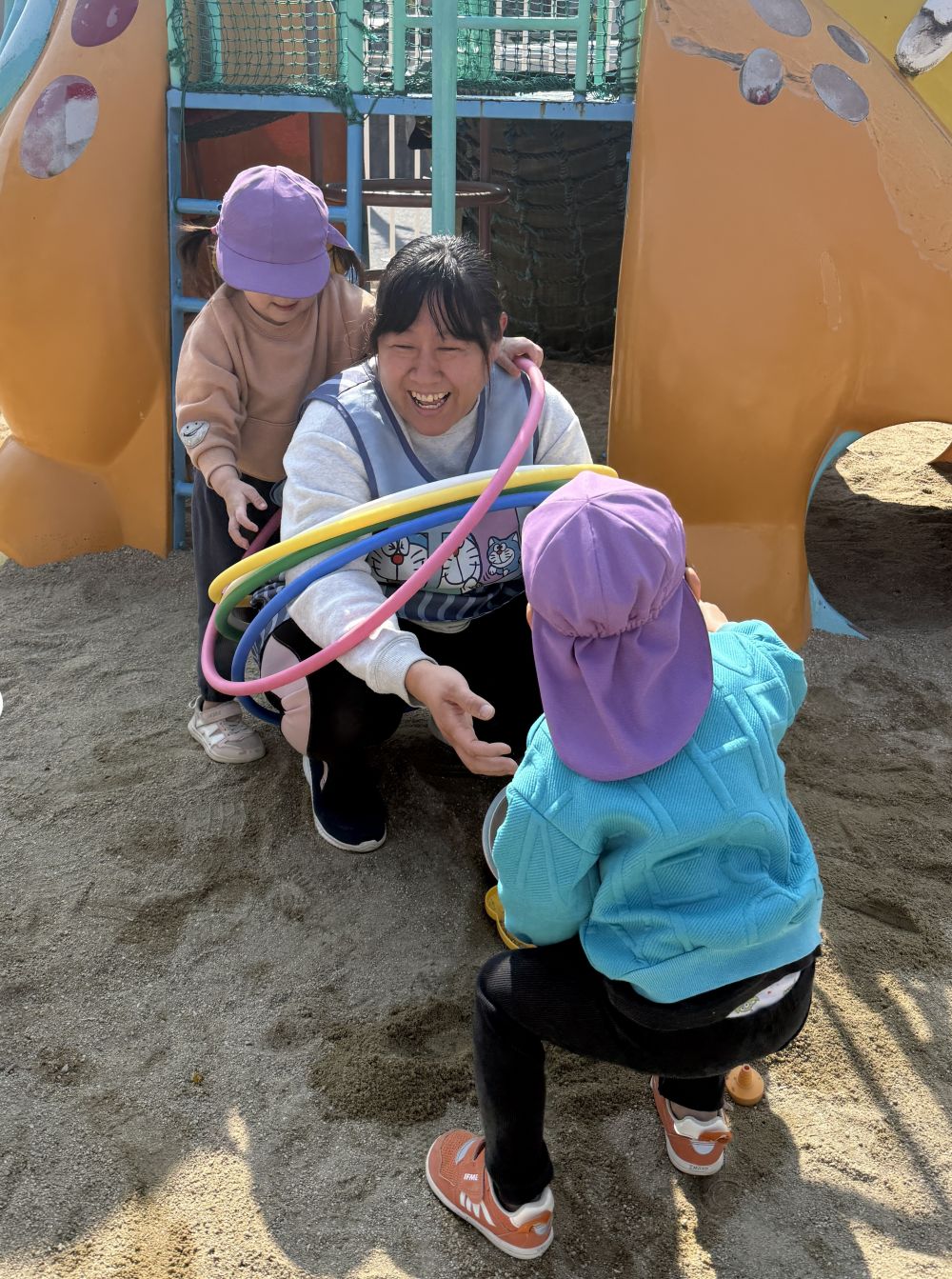 遊んだ後は、お片付けするよ👍

…あれ？間違えちゃった😋笑