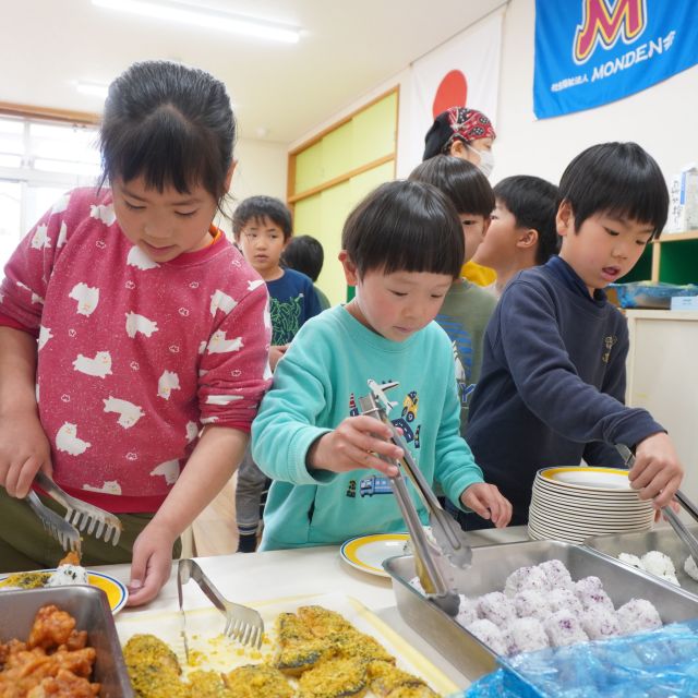 ＊　5歳児　ありがとう～給食①～　＊
