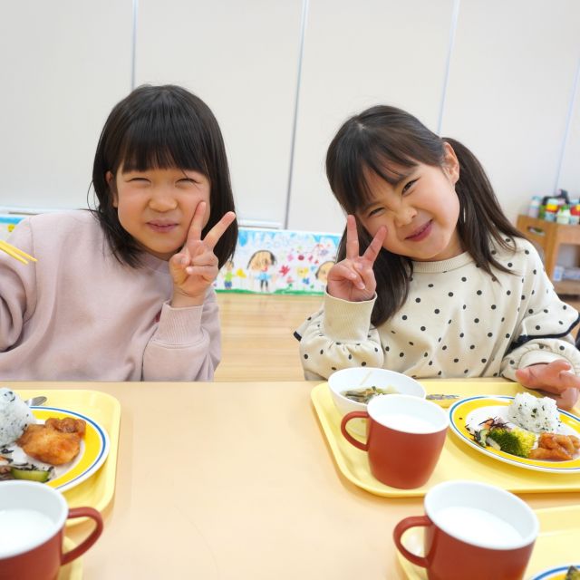 ＊　5歳児　ありがとう～給食②～　＊