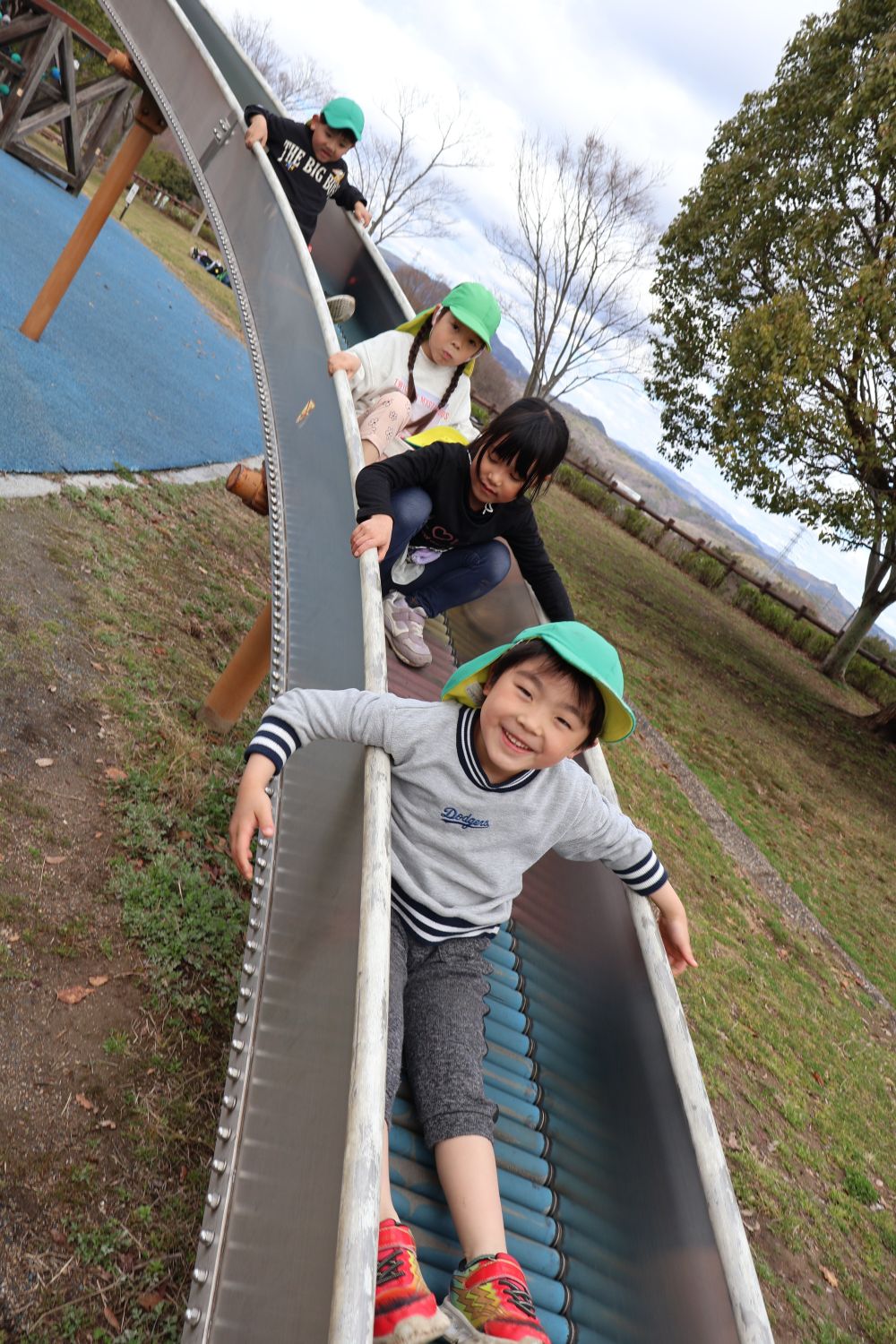 もちろんみんな大好きすべり台も♡
