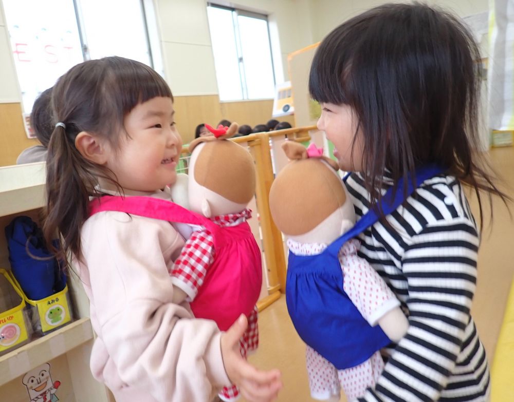 人形遊び  大好き💗