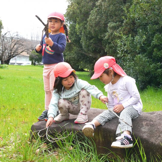 ＊　3・4歳児　思いっきり楽しんで　＊