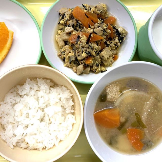 ＊　今日の献立　＊