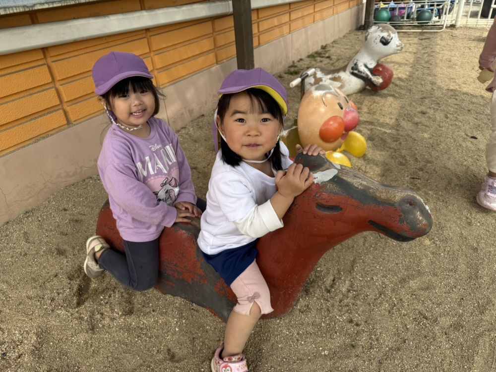 第2園庭でも、遊んだね✨️
