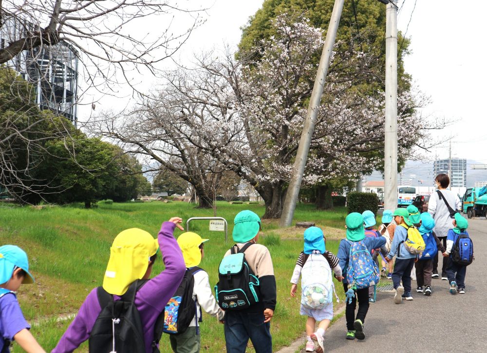 キリン組さんと一緒に手を繋いで散歩するのも今日が最後に
行き・帰り道をリードして歩いてくれたり
道路側を歩いてゾウ組さんを守ってくれたり
楽しかったことや好きなことを話してくれたり聞いてくれたり
キリン組さんありがとう♡♡♡
最後の最後まで楽しんでいたゾウ組さんとキリン組さんでした♡
