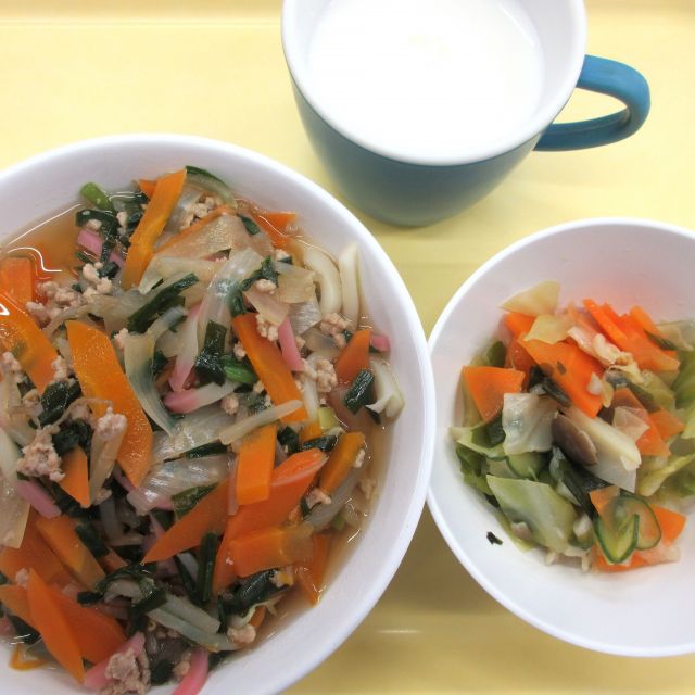 ＊　今日の献立　＊