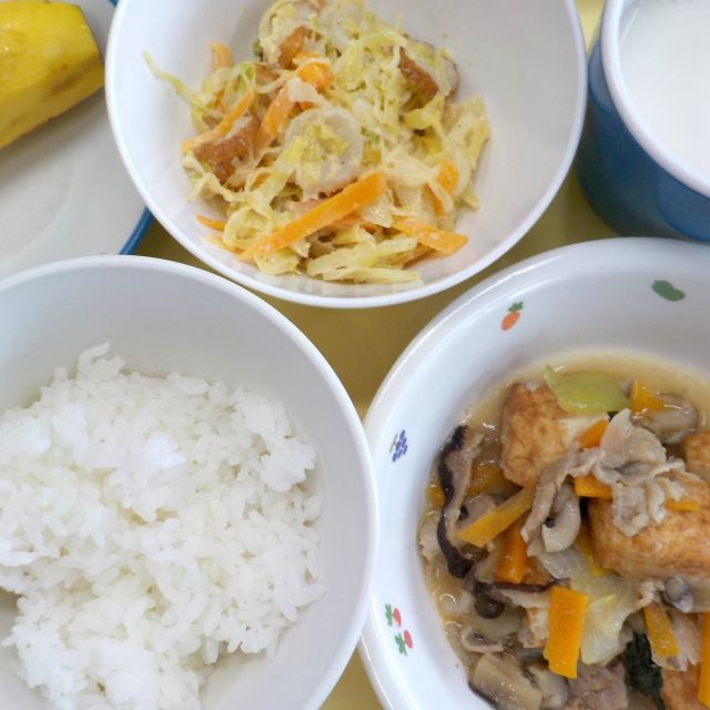 ＊　今日の献立　＊