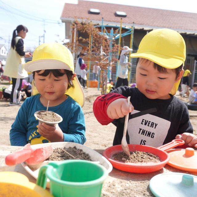 ＊　２歳児　新しい場所で②　＊