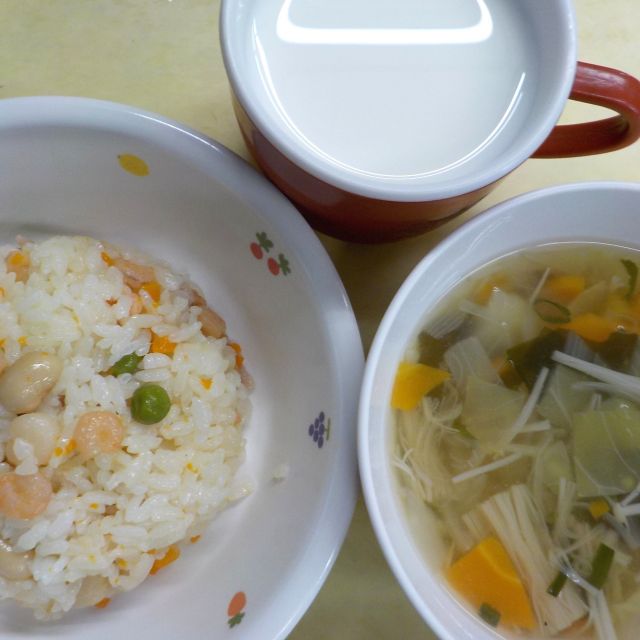 ＊　今日の献立　＊