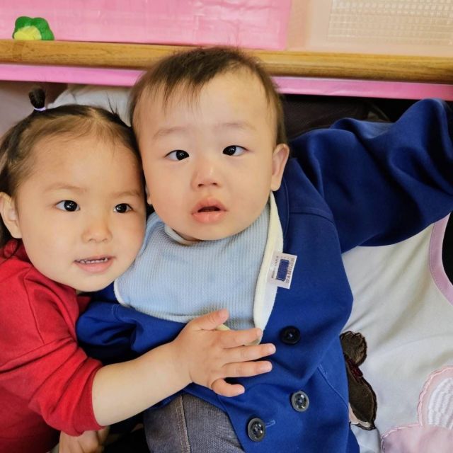 新しいお友達  ～1歳児    ヒヨコ組～