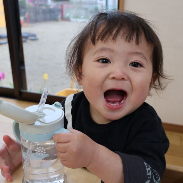 少しずつ　＊１・２歳児＊