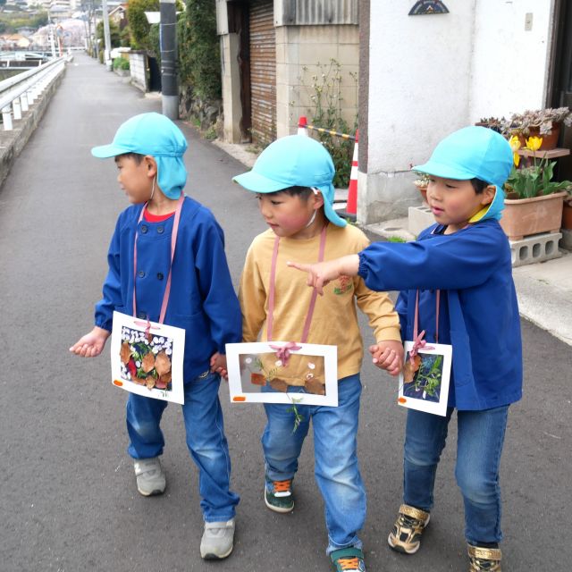 お花でアート🌸②　＊５歳児＊　