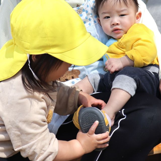 新しいお友だちに・・・